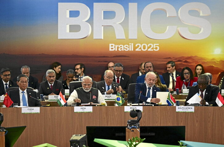 Reunión de los Brics en Rio de Janeiro.
