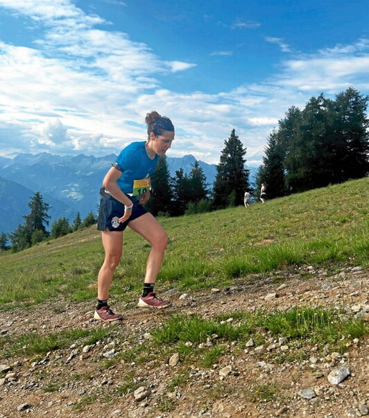 Onditz Iturbe, lasterketan bete-betean.