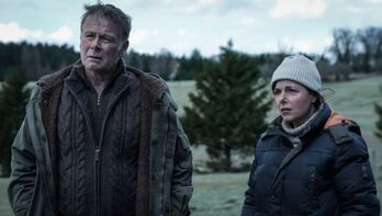 ‘Un ours dans le Jura’ (‘Misterioso asesinato en la montaña’) filmeko protagonistak