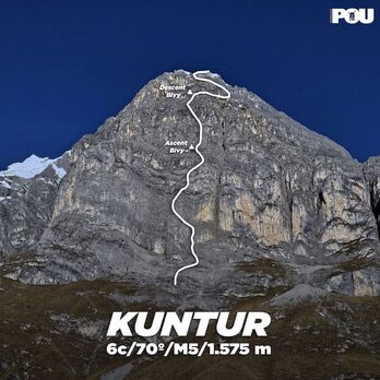 Pou anaiek Jurau A mendian sortutako ibilbide berria.