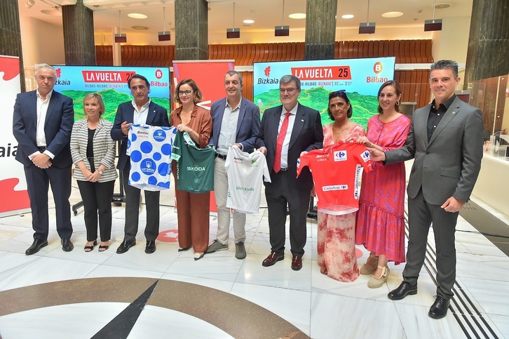 La etapa Bilbo-Bilbo de LaVuelta se ha presentado este miércoles.