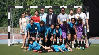 Protagonistas de 'Los futbolísimos 2. El misterio del tesoro pirata'