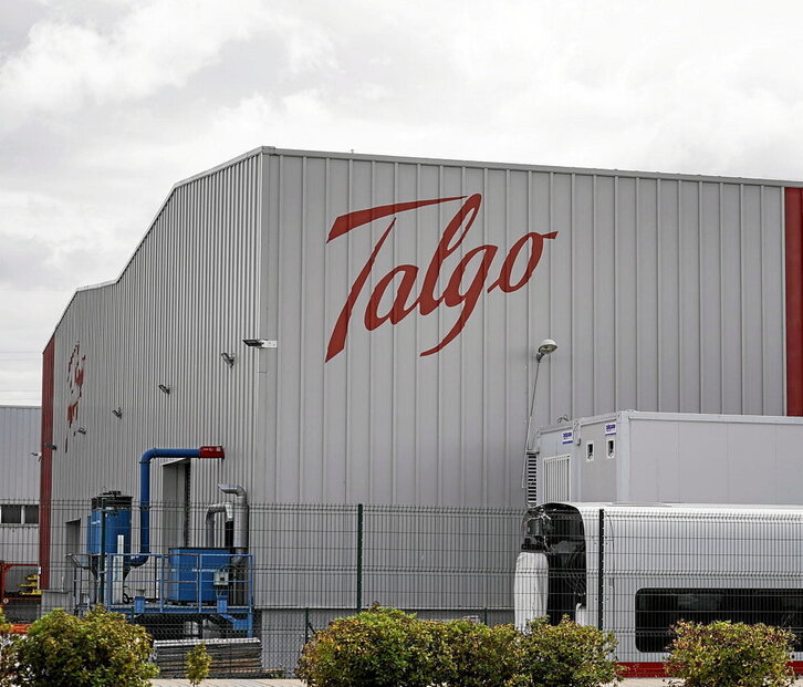 Planta de Talgo en la localidad de Rivabellosa, Araba.