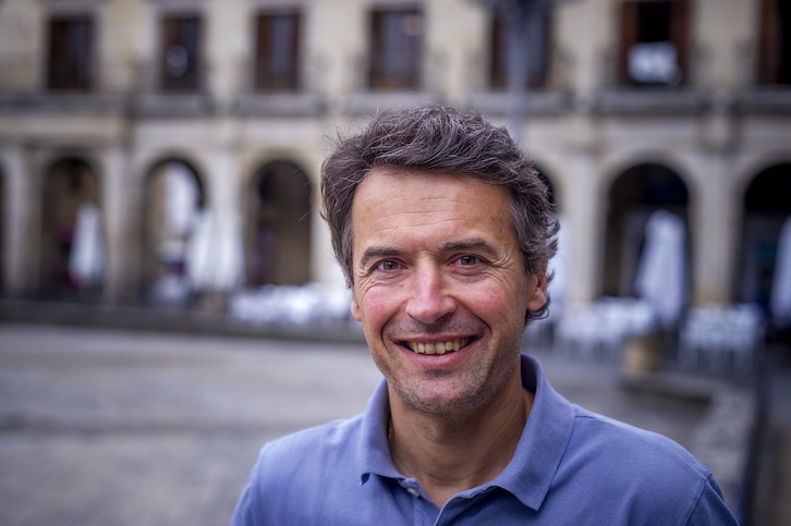 Alberto Ibarrondo, director del Festival de Jazz de Gasteiz.