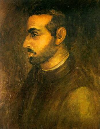 Joanes Antxietaren erretratoa.