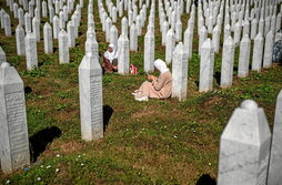 Centro memorial por las víctimas en Potocari.