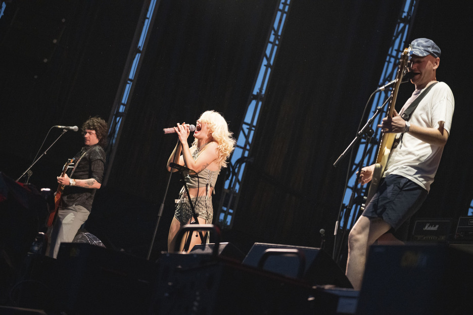 Energiaz lepo Amy Taylor, Amyl & The Sniffers talde australiarraren abeslaria.