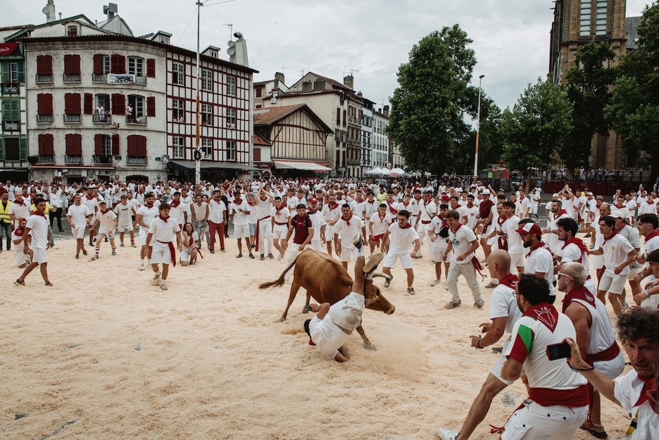 Pour les lève-tôt, il y a quand même de l'animation sur la place Paul-Bert. Pour les lève-tôt, il y a quand même de l'animation sur la place Paul-Bert.