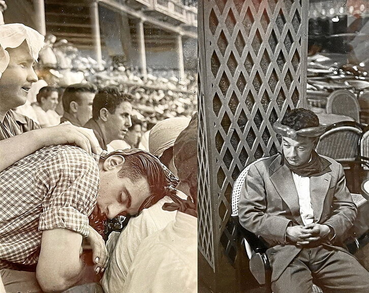 Dos mozos pasando por su momento de crisis.