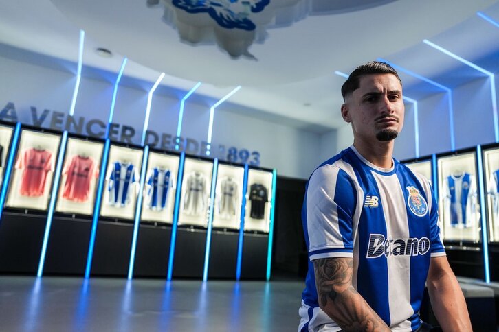 Borja Sainz, Oportoko jokalari berria.