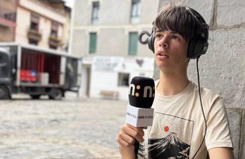 Haritz Rekondo Juanito eta Karmele erraldoiak dantzatzen izango da aurki Alegian.