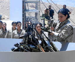 Entrega simbólica de armas del PKK.