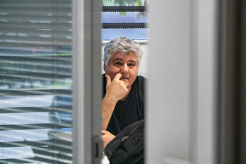 Javier Burón, en su despacho de Nasuvinsa.