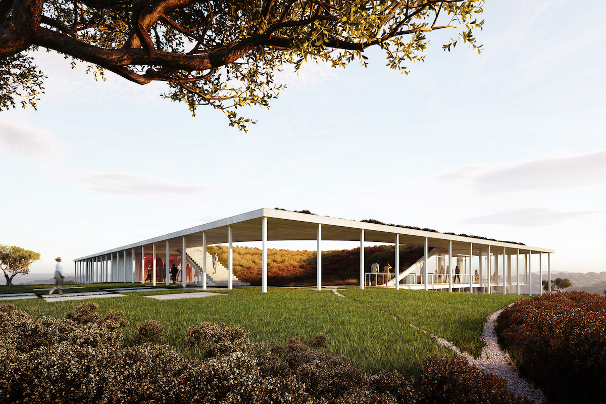 Guardiako egoitzaren diseinua. (EDA Drinks & Wine Campus)