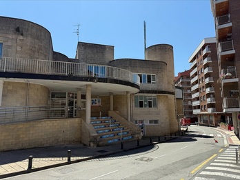 Imagen del polideportivo Olaizaga.