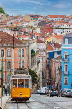 Lisboako alde zaharra.