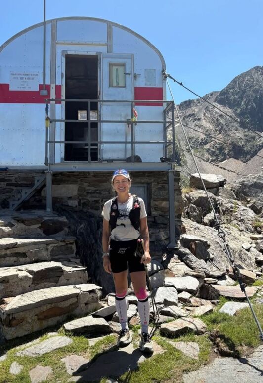 Fernanda Maciel aterpe batean; Pirinioetako zeharkaldiak 12 egun eskatu dizkio.