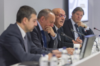Gregorio Rojo junto a Ramiro González en una imagen de archivo.