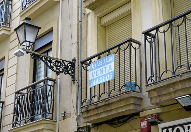 Vivienda en venta en Donostia.