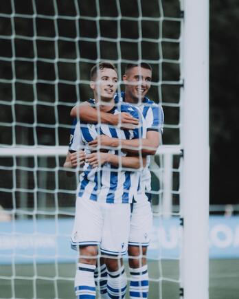 Pacheco ha marcado el primer gol de la Real en pretemporada.