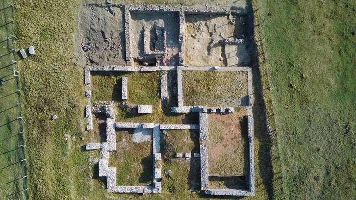 Zalduako aztarnategia.