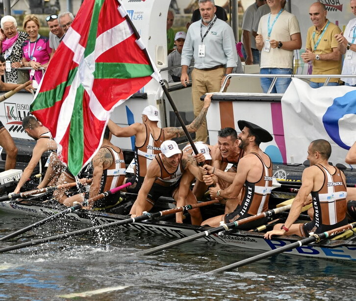 Pozarren Zierbena, kostata bada ere azkenean garaipena lortuta.