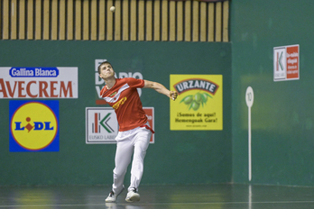 Iztueta bikain aritu da Otxandioko partidan.