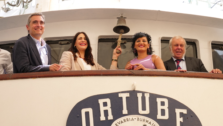 Erakundeetako ordezkariak, Ortube arranzta-ontzian.