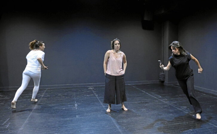 Luque Tagua, Beatriz Churruca, Germán Castañeda, Borja Ruiz y Marian y Laura Etxebarria.