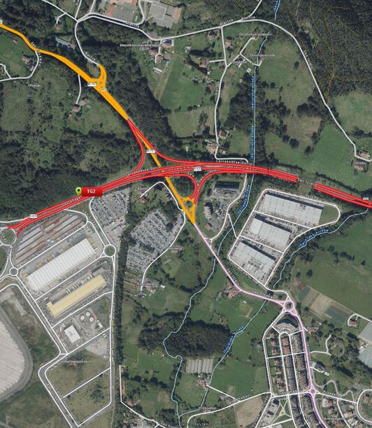 El accidente tuvo lugar en la carretera N-633.