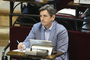 Ager Izagirre, diputado foral de Administración Pública y Relaciones Institucionales, en una imagen de archivo.