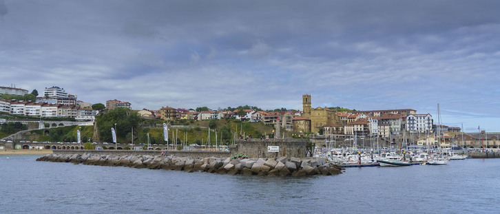 Imagen de archivo del puerto de Getaria.