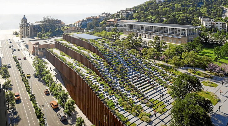 GOe proiektuaren estalkiaren aurreikuspena.