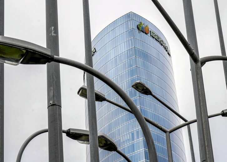 La torre de Iberdrola en Bilbo.
