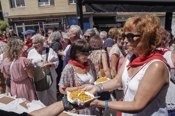Algortako jaietan ere ekitaldi gastronomikoek garrantzi handia dute.