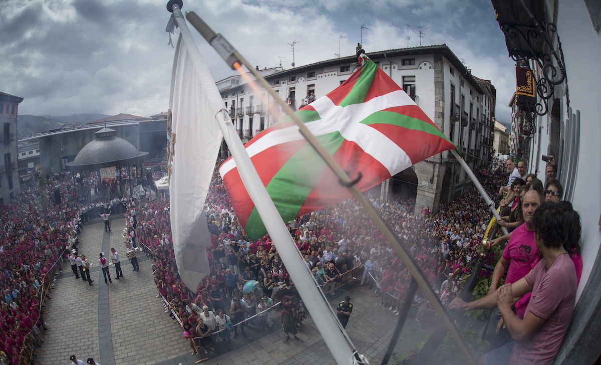 Azpeitiko txupinazoa asteazken eguerdirako dago iragarrita. (Jon URBE | FOKU)