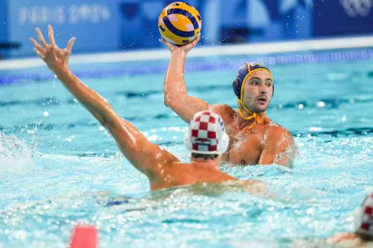 Alberto Munarriz, autor de dos goles para colgarse la medalla de oro mundial.