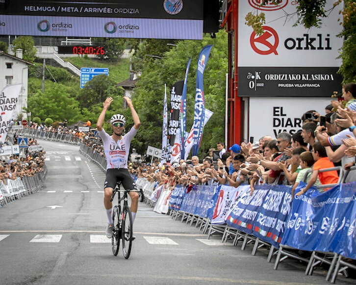 Jan Christen suitzarra izan zen iazko Ordiziako Klasikoko irabazlea.