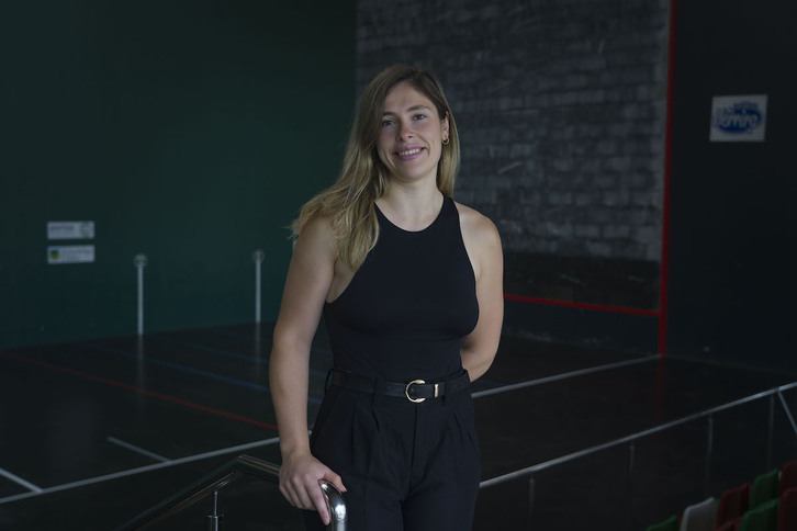 Itxaso Erasun, Zizurkilgo Intxaur pilotalekuan.