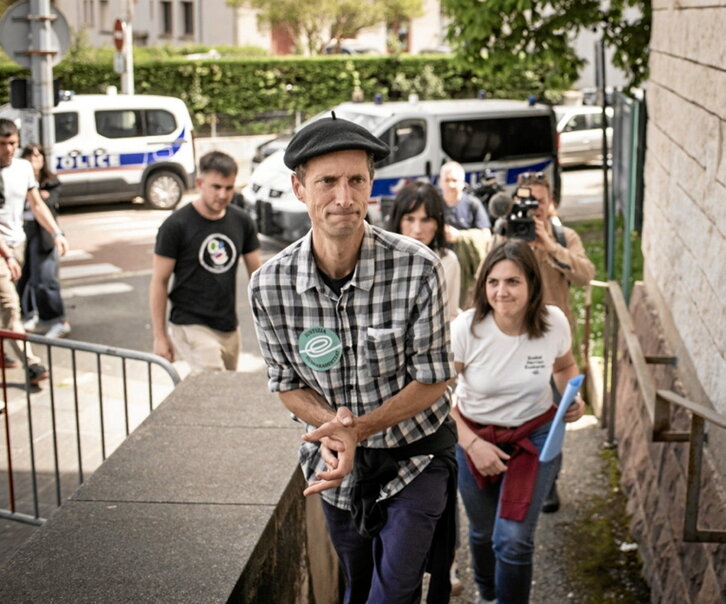 Gorka Torre eta Intza Gurrutxagaren epaiketa, apirilean.