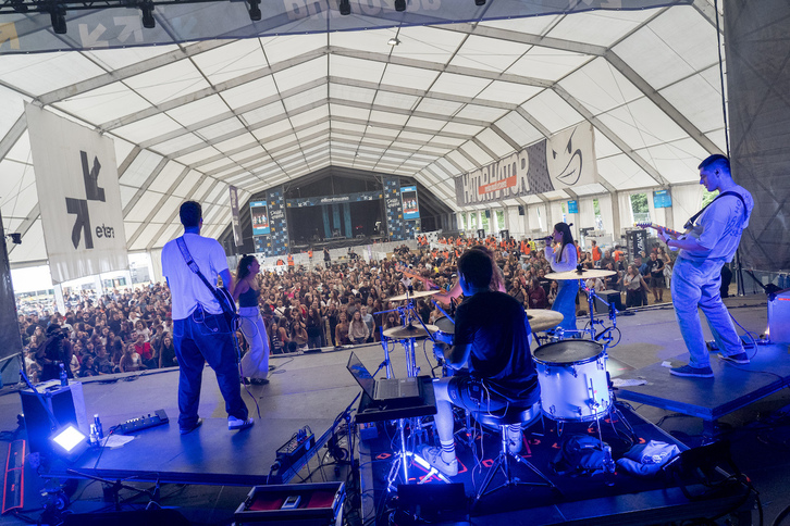 Sukena talde oñatiarra izan da bigarren egunaren hasierako protagonistetako bat.