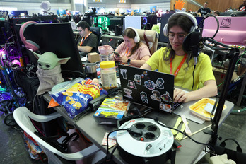 Euskal Encounterren egun hauetan egiten ari da Barakaldoko BECen.