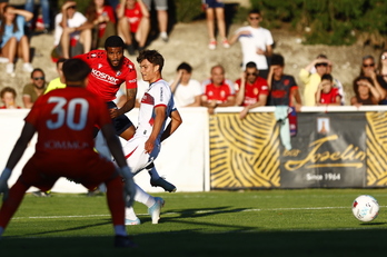 Osasuna ha perdido frente al Huesca. 
