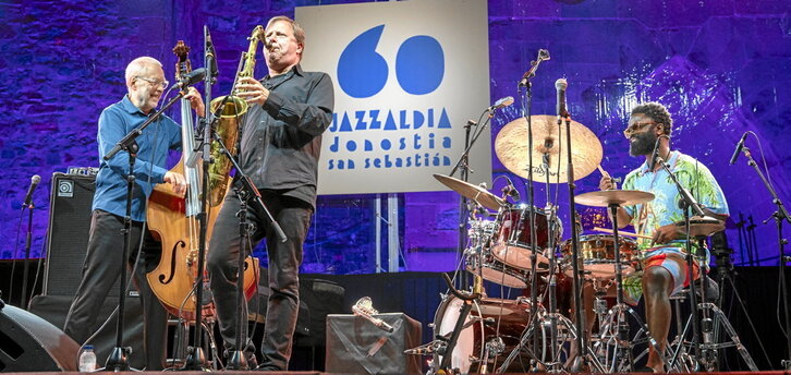 El trío de Dave Holland, Chris Potter y Marcus Gilmore.