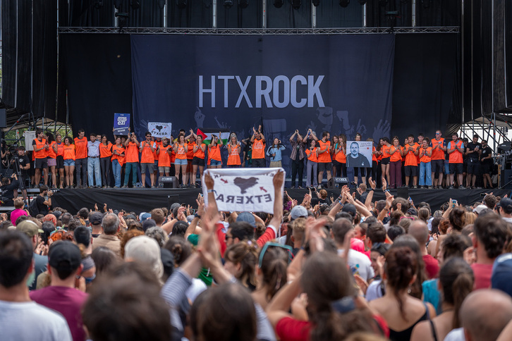 Hatortxu Rockeko amaiera ekitaldiaren irudia.