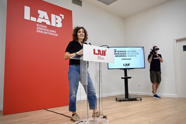 Ikasturtean egindako lanaren balantzea aurkeztu du LABek.