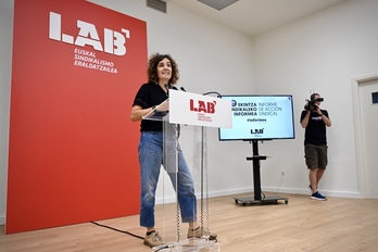 Ikasturtean egindako lanaren balantzea aurkeztu du LABek.