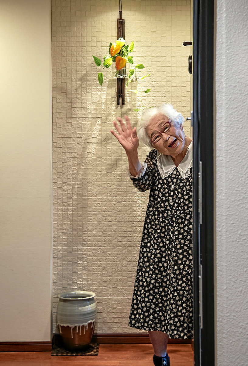 Mori-san, una de las supervivientes. Toñi Guerrero