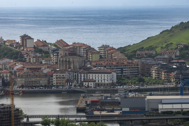 Lakua desaconseja bañarse en lugares como la ría de Zumaia.