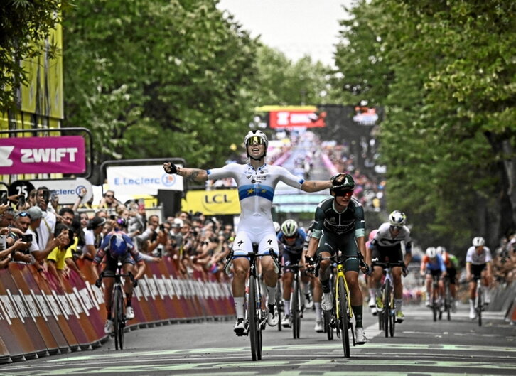 Wiebes, garaile Angerseko helmugan.